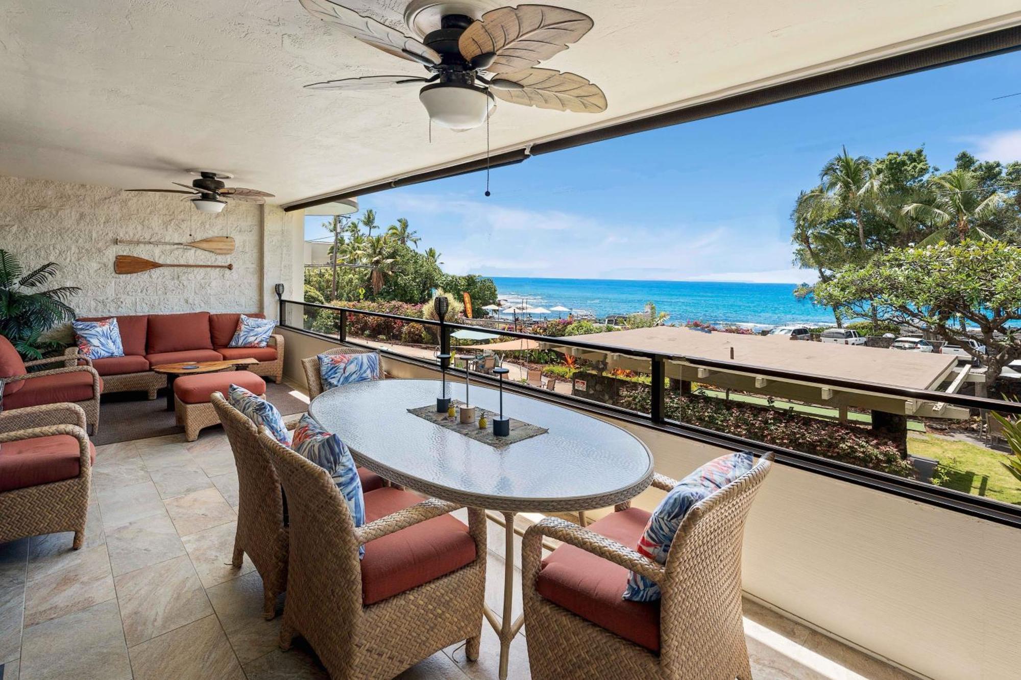 Direct Oceanview Paradise In A Luxury Condo 2B2B,Ac Kailua-Kona Zewnętrze zdjęcie