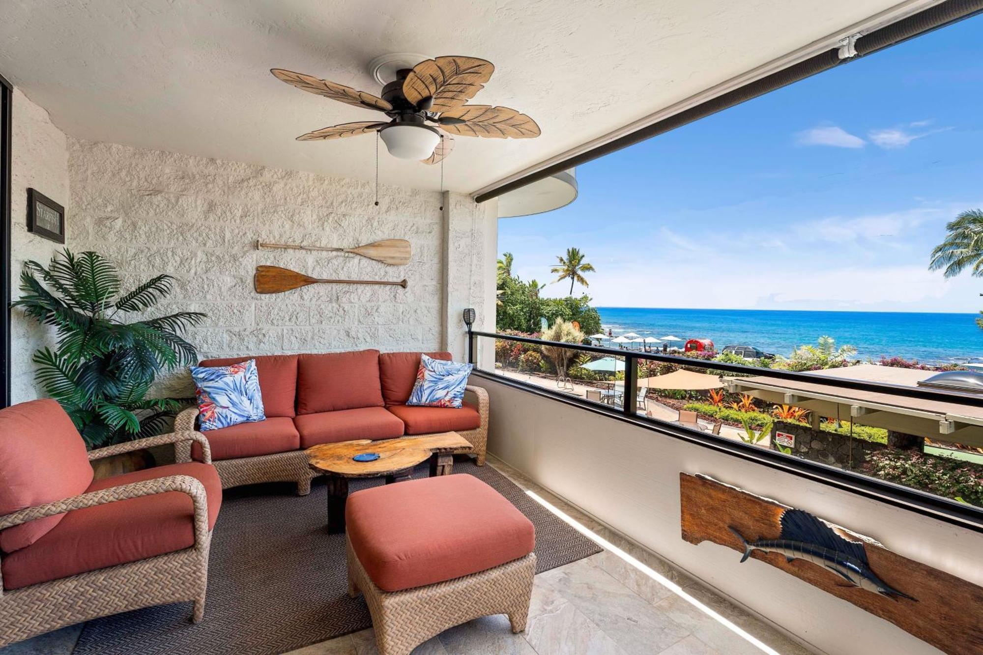 Direct Oceanview Paradise In A Luxury Condo 2B2B,Ac Kailua-Kona Zewnętrze zdjęcie